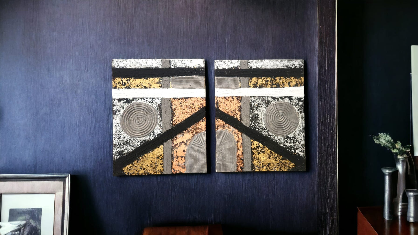 Prestige Foil Textured Art Set