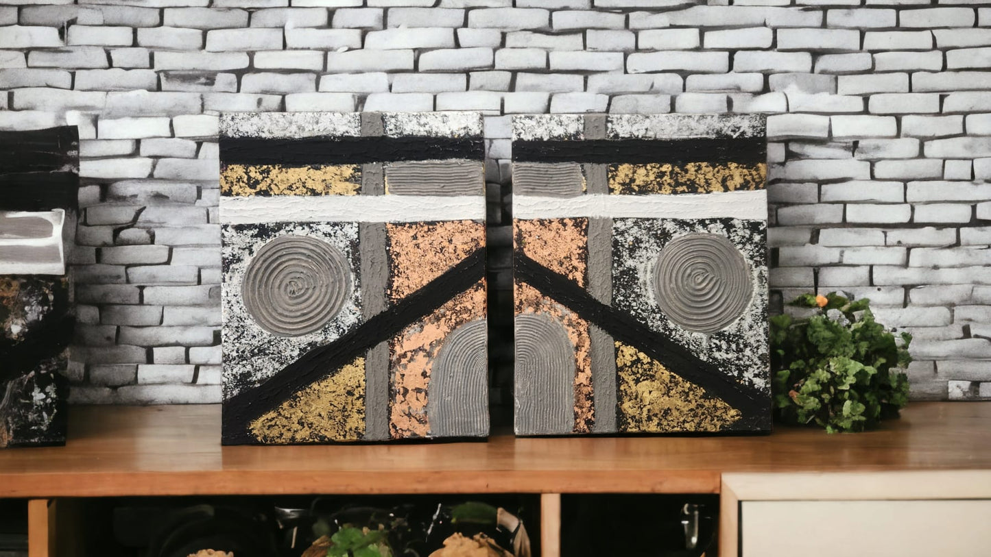 Prestige Foil Textured Art Set