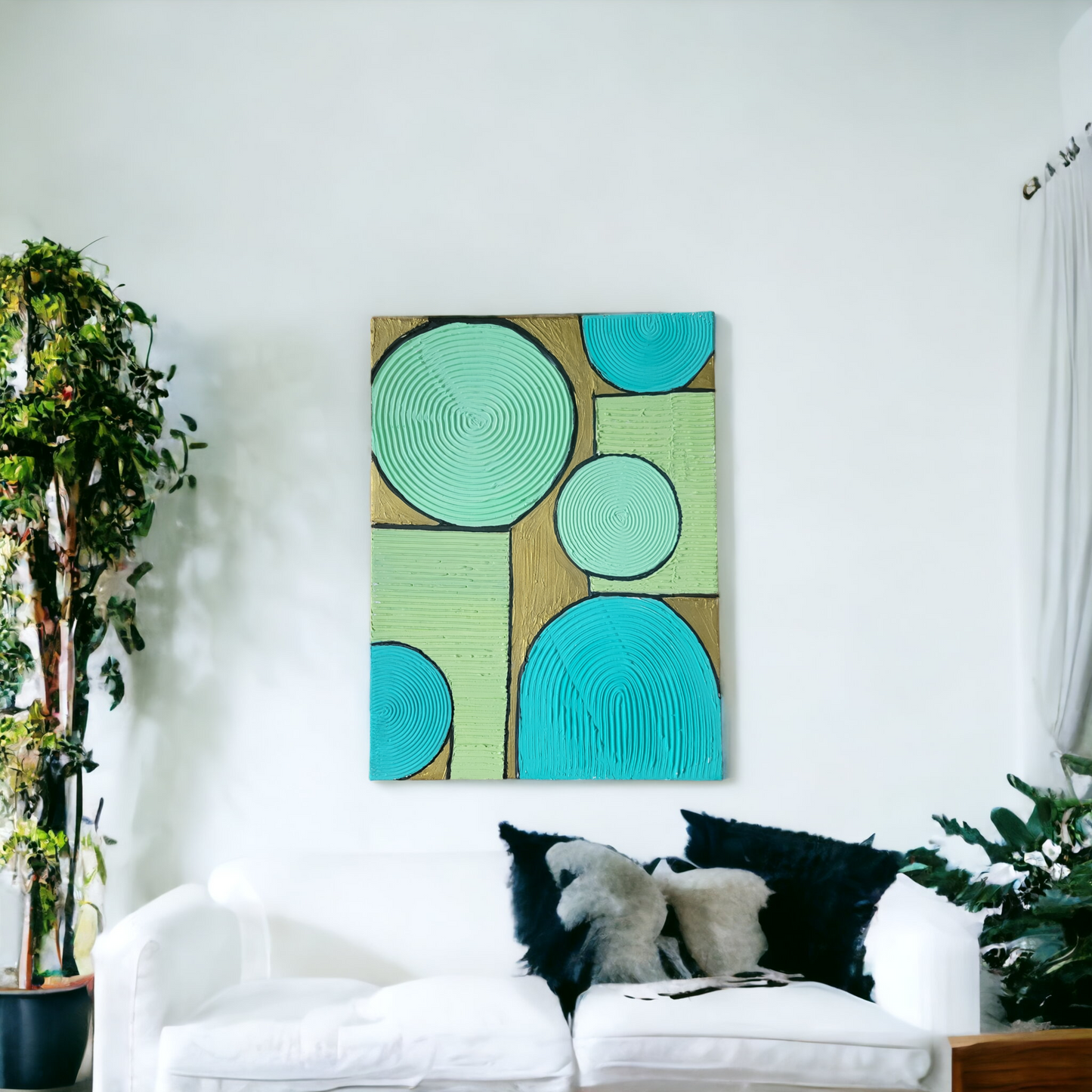 Calm Textured Art Piece