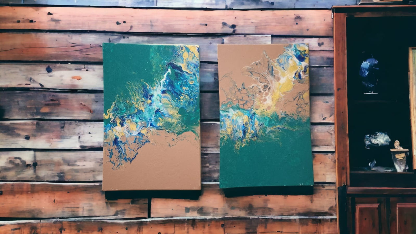Sand & Ocean Acrylic Set