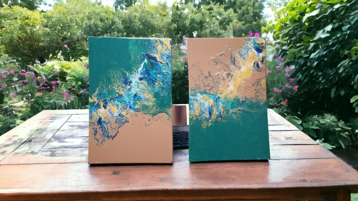 Sand & Ocean Acrylic Set